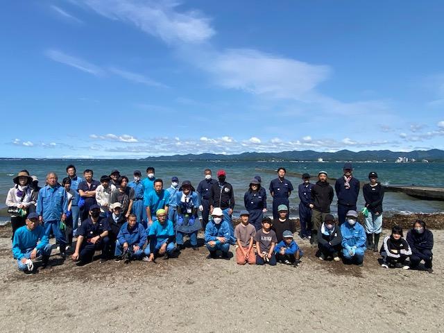 ボランティア活動「浜名湖クリーン作戦」